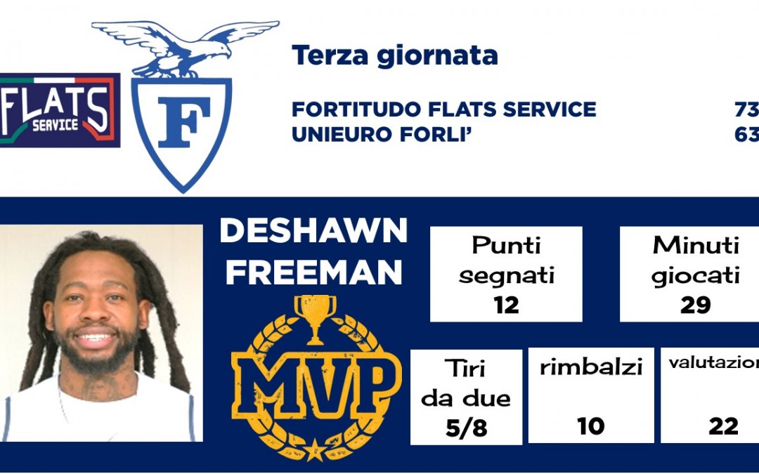 Deshawn Freeman – MVP della terza giornata